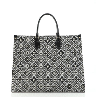 Louis Vuitton OnTheGo Tote Limited Edition Since 1854 Monogram Jacquard GM