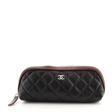 Chanel Cosmetic Pouch Quilted Lambskin Medium