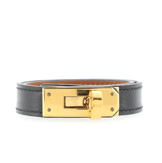 Hermes Kelly Double Tour Bracelet Leather