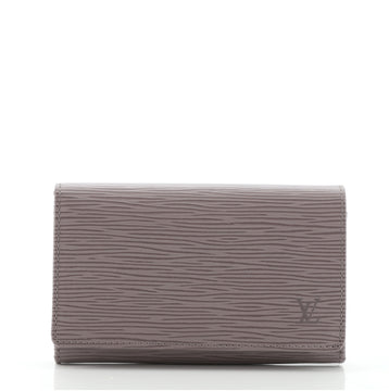 Louis Vuitton Porte Monnaie Billets Tresor Wallet Epi Leather