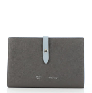 Celine Multifunction Strap Wallet Leather Large