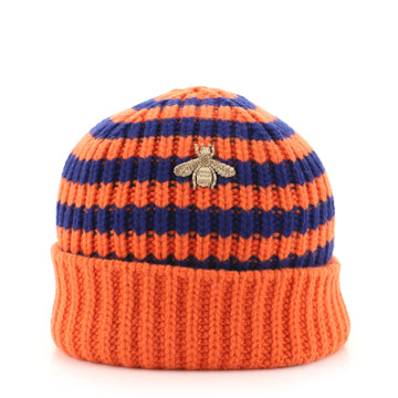 Gucci Bee Beanie Knit Wool