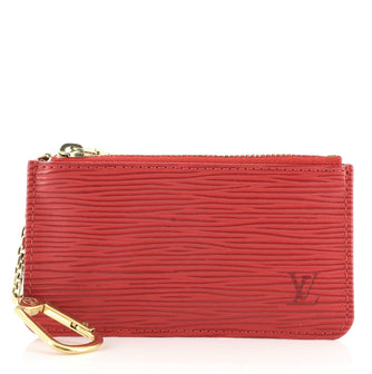 Louis Vuitton Key Pouch Epi Leather