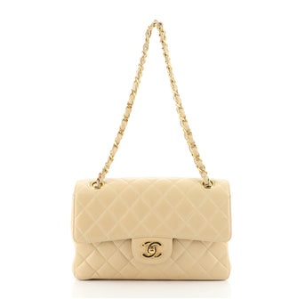 Chanel Vintage Double Sided Flap Bag Quilted Lambskin Small