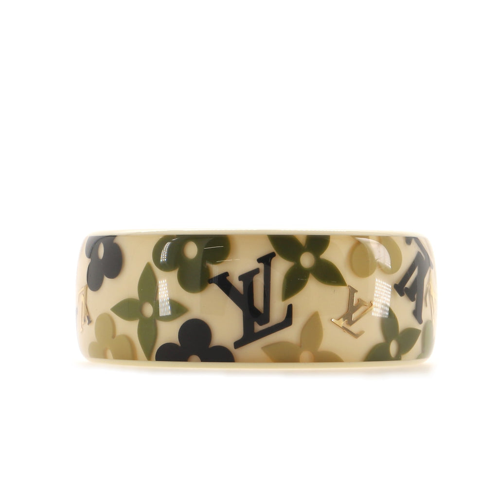 Louis Vuitton Black/Green Farandole Monogram Bangle Bracelet - Yoogi's  Closet