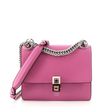 Fendi Kan I F Shoulder Bag Leather Small