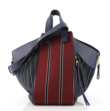 Loewe Hammock Bag Printed Canvas Small