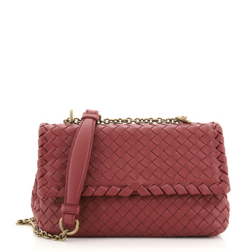 Bottega Veneta Olimpia Crossbody Bag Intrecciato Nappa Baby