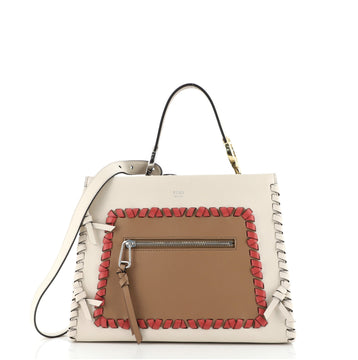 Fendi Runaway Bag Whipstitch Leather Small