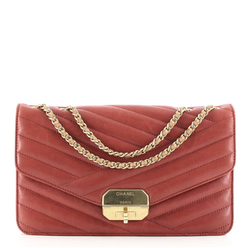 Chanel Gabrielle Flap Bag Chevron Leather Medium
