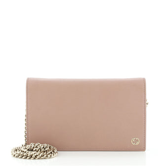 Gucci Betty Chain Wallet Leather
