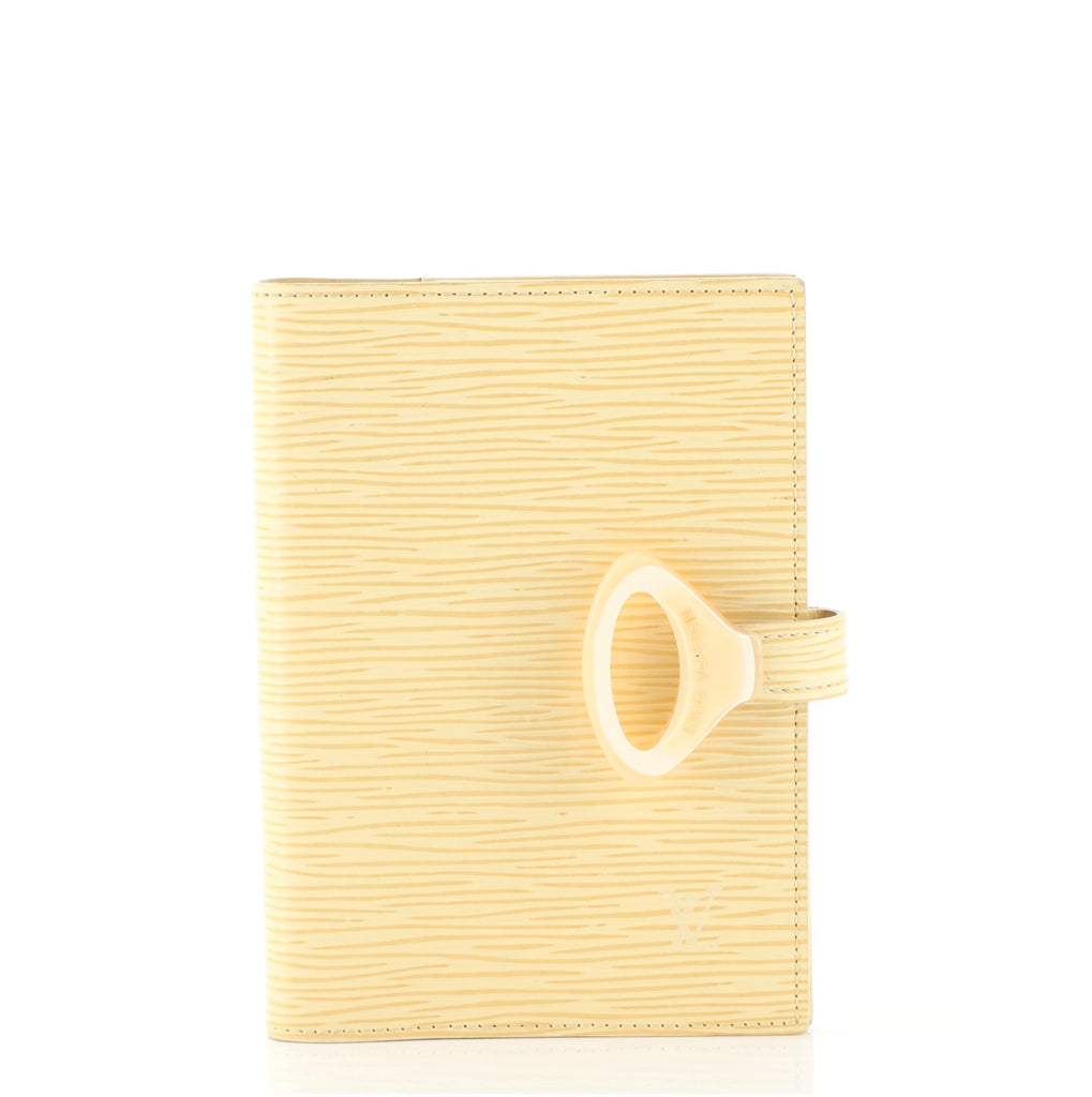 Louis Vuitton Yellow Epi Leather Small Ring Agenda PM ref.344176 - Joli  Closet
