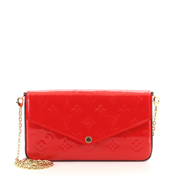 Louis Vuitton Felicie Pochette Monogram Vernis