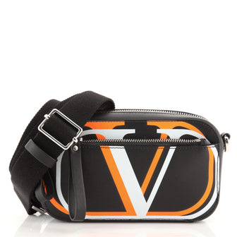 Valentino VLogo Signature Convertible Belt Bag Leather Small