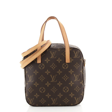Louis Vuitton Spontini Handbag Monogram Canvas