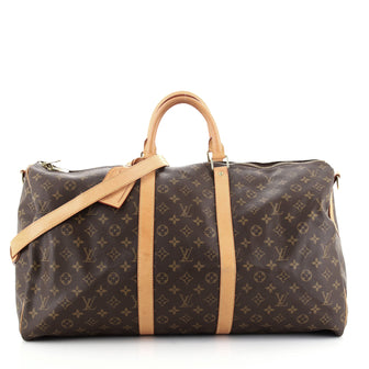 Louis Vuitton Keepall Bandouliere Bag Monogram Canvas 55