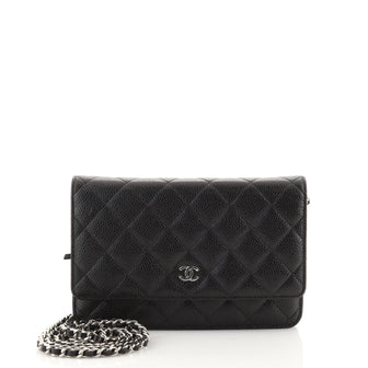 Chanel Wallet on Chain Quilted Caviar