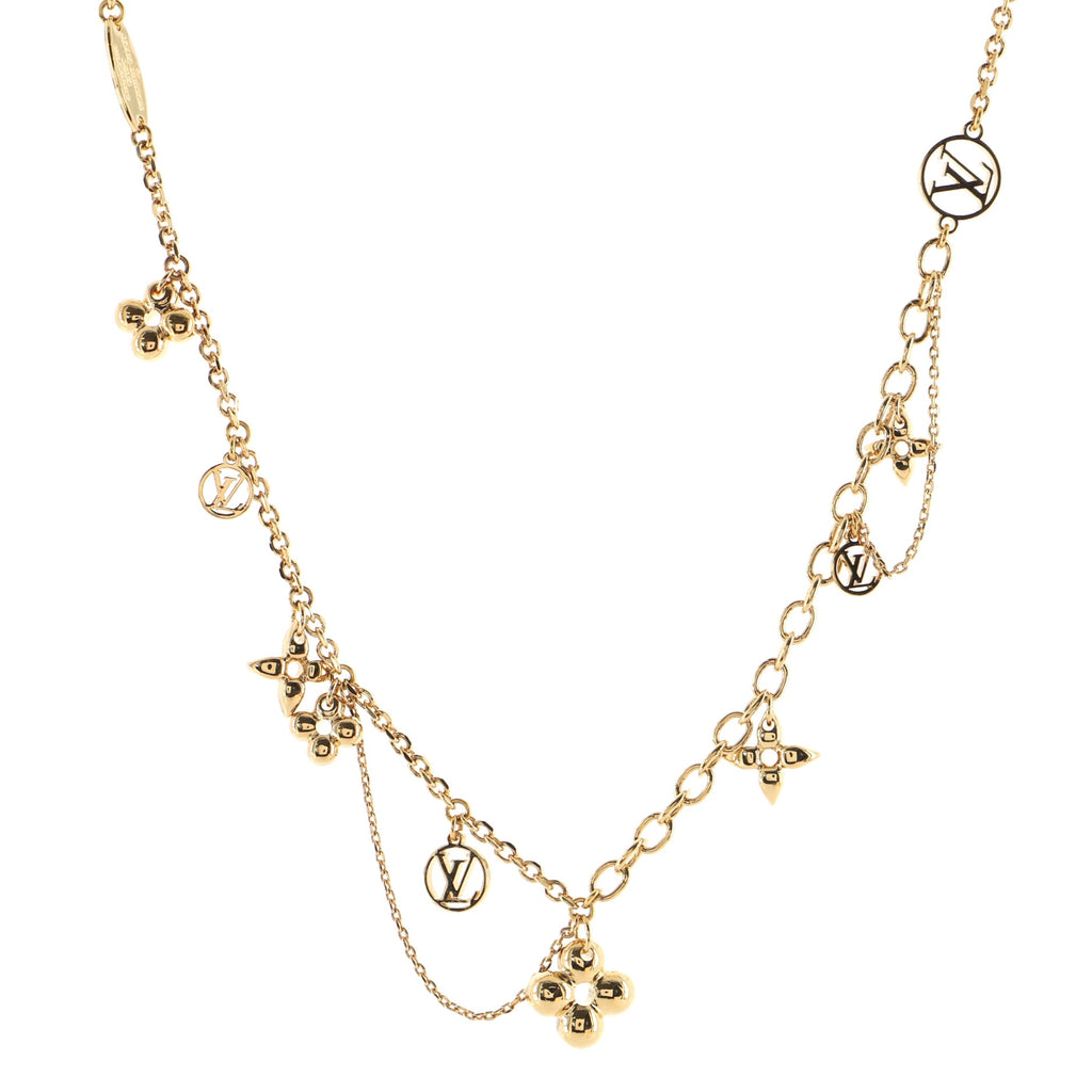 Louis Vuitton 2019-20FW Blooming Strass Necklace (M68374)