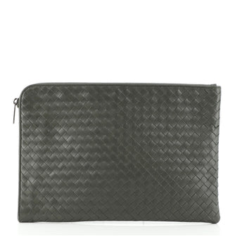 Bottega Veneta Portfolio Pouch Intrecciato Nappa Large