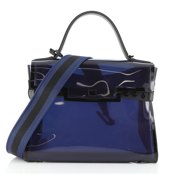 Delvaux Tempete Top Handle Bag Vinyl GM