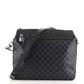 Louis Vuitton Greenwich Messenger Bag Damier Cobalt