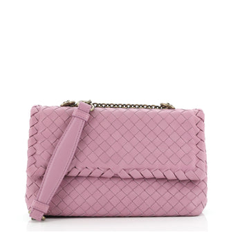 Bottega Veneta Olimpia Crossbody Bag Intrecciato Nappa Baby