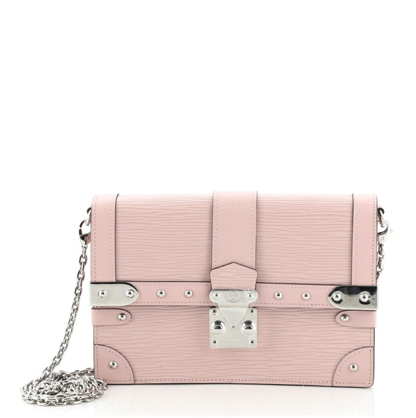 Louis Vuitton 2019 Epi Trunk Chain Wallet - Pink Crossbody Bags