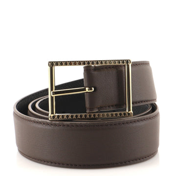 Louis Vuitton LV Catch Reversible Belt Leather Medium