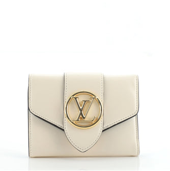 Louis Vuitton LV Pont 9 Wallet Leather Compact