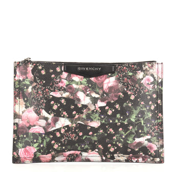 Givenchy Antigona Pouch Printed Coated Canvas Medium