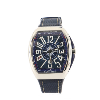 Franck Muller Vanguard Yachting Automatic Watch Stainless Steel and Rubber 44