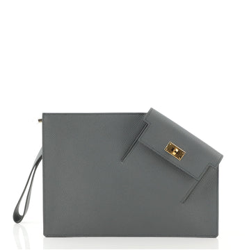Hermes Kelly Pocket To Go Pouch Epsom