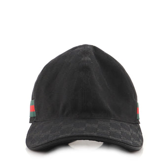 Gucci Web Baseball Cap GG Canvas