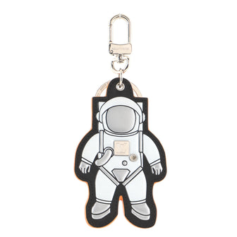 Louis Vuitton Spaceman Figurine Bag Charm and Key Holder Monogram Satellite  Canvas Silver in Leather/Canvas with Palladium-tone - US