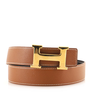 Hermes Constance Reversible Belt Leather Medium