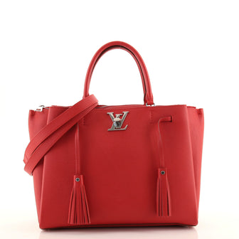 Louis Vuitton Lockmeto Handbag Leather