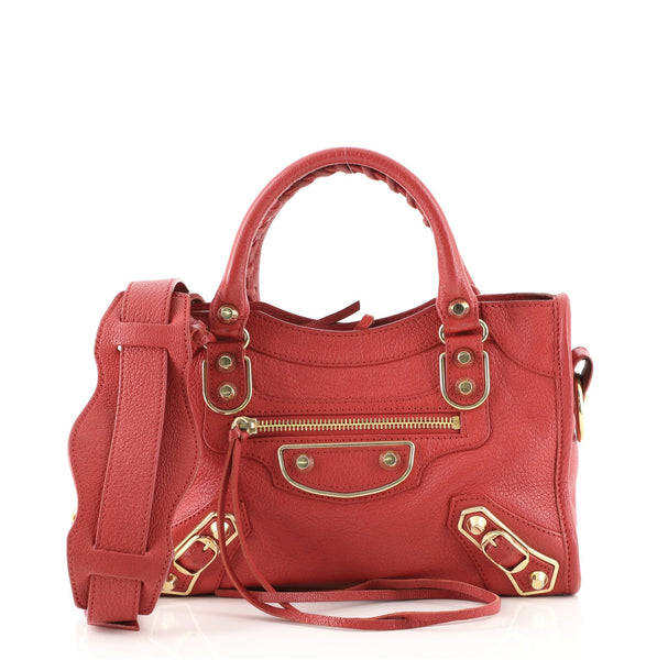 Balenciaga Neo Classic City Bag Leather Red | Luxussachen.com