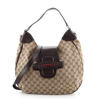 Gucci Dressage Hobo GG Canvas
