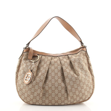 Gucci Sukey Hobo GG Canvas Medium