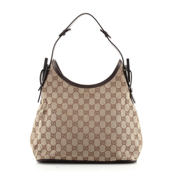 Gucci Vintage Hobo GG Canvas Medium