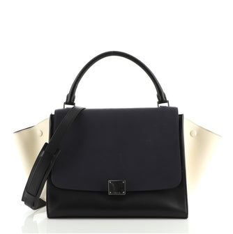 Celine Tricolor Trapeze Bag Leather Medium