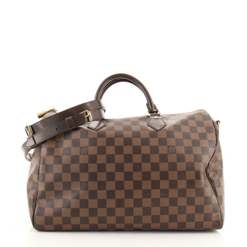 Louis Vuitton Speedy Bandouliere Bag Damier 35