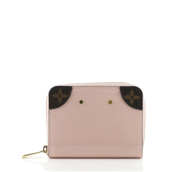 Louis Vuitton Zippy Coin Purse Vernis with Monogram Canvas