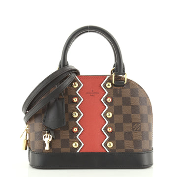 Louis Vuitton Alma Handbag Limited Edition Damier Karakoram BB