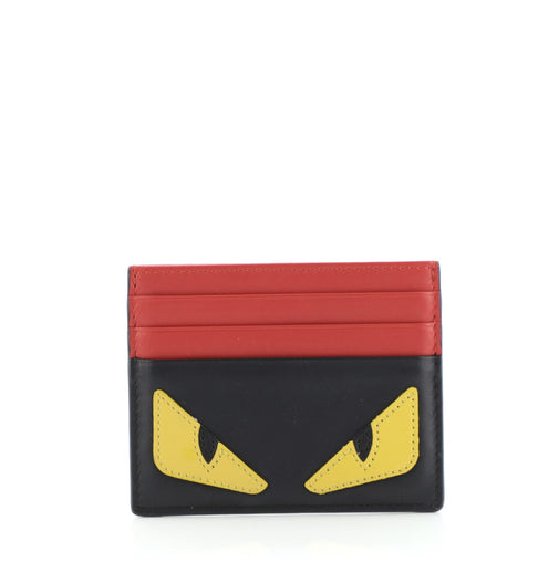 Fendi Monster Card Holder Leather 80973
