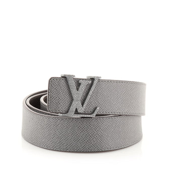 Louis Vuitton Taiga Mens Belts, Black, 100