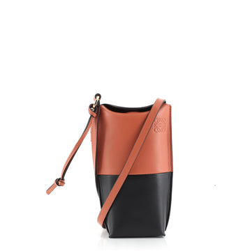 Loewe Gate Pocket Crossbody Bag Leather