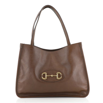 Gucci 1955 Horsebit Tote Leather Medium