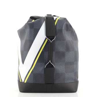 Louis Vuitton Sac Marin Bag Latitude Damier Cobalt