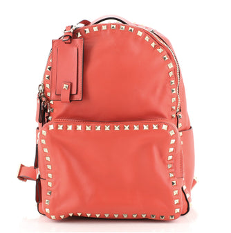 Valentino Rockstud Backpack Leather Medium